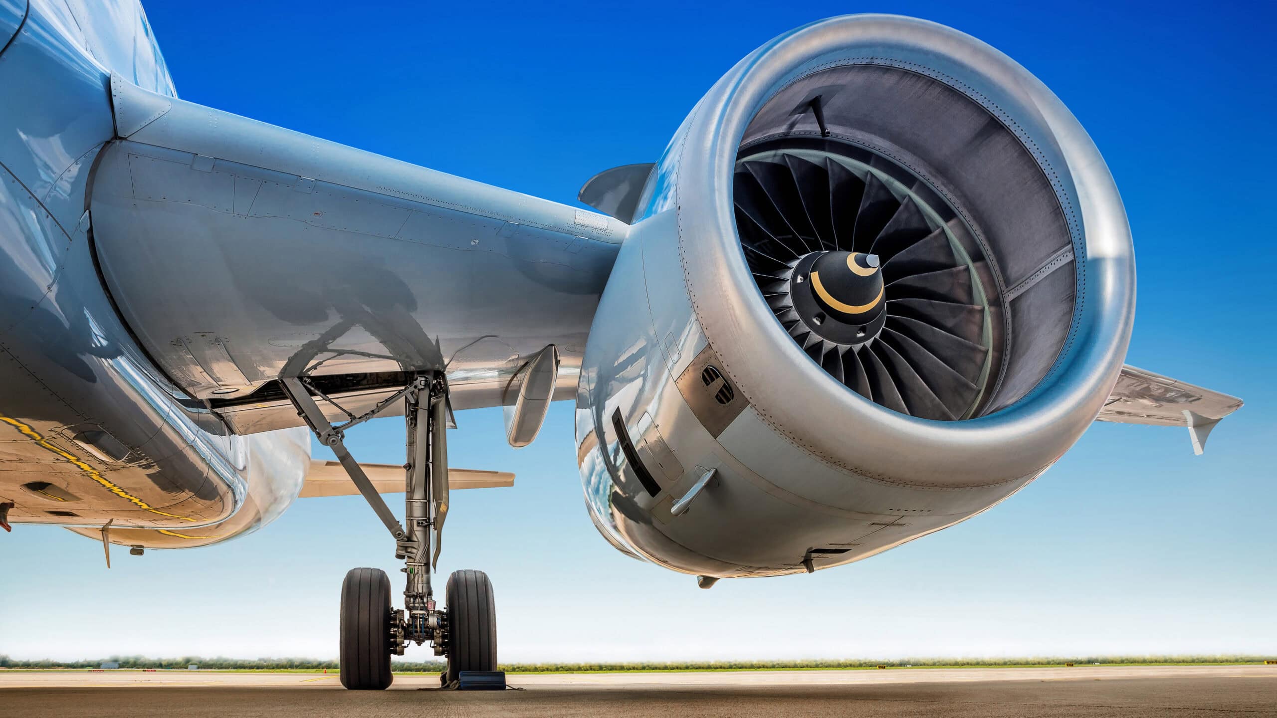 jet engine of an modern airliner jet engine of an modern airliner